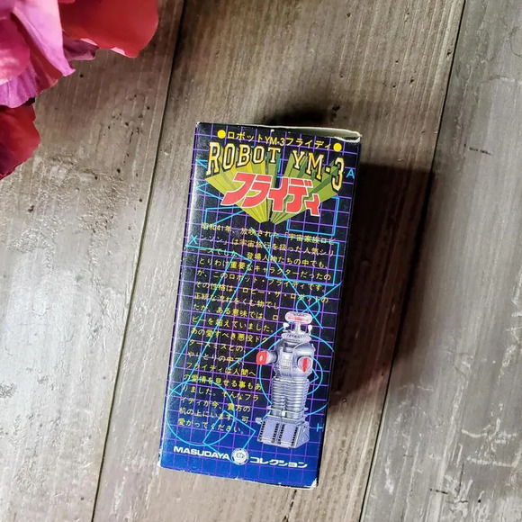 1985 Masudaya Lost in Space Robot YM-3 B-9 Wind up Japanese Toy Figure 80s - Picture 4 of 14